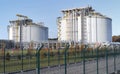 Terminal LNG in Swinoujscie Royalty Free Stock Photo